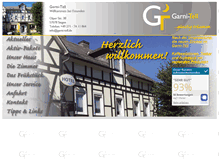 Tablet Screenshot of garni-tell.de
